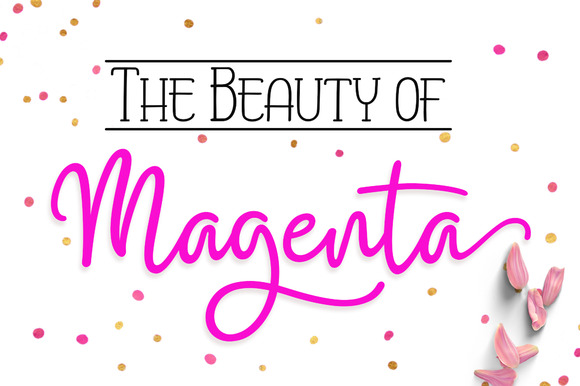 Magenta Font