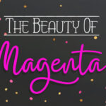 Magenta Font Poster 2