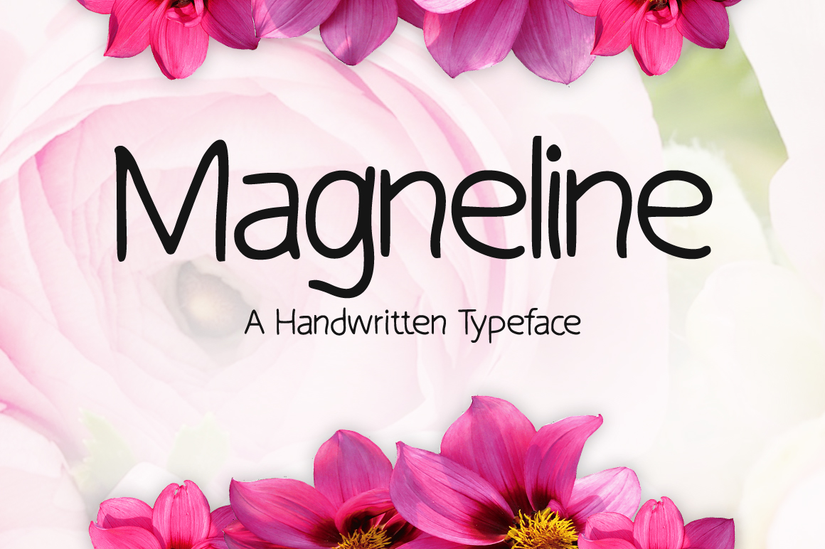 Magneline Font Poster 1