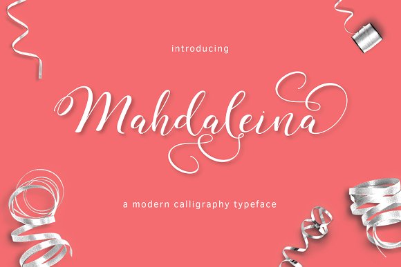 Mahdaleina Font Poster 1