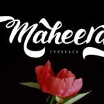 Maheera Font Poster 1