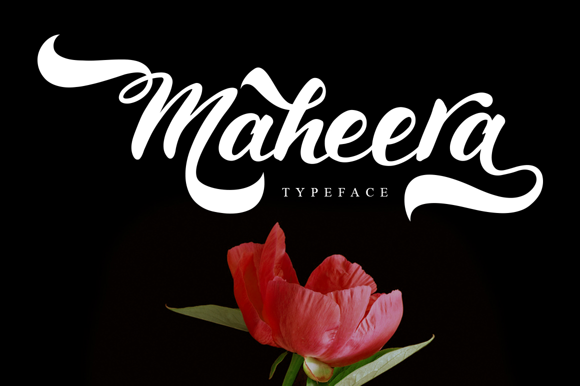 Maheera Font Poster 1