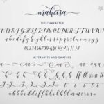 Maheisa Font Poster 9