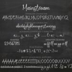 Mainstream Font Poster 2