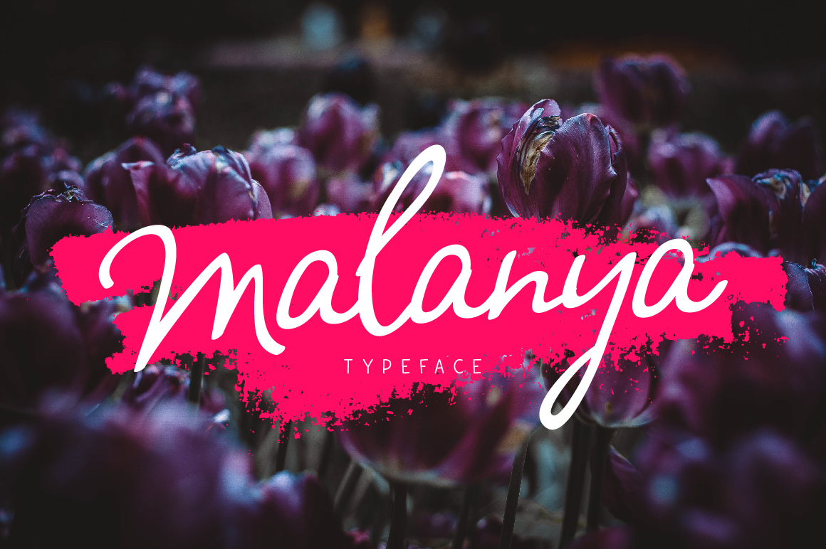 Malanya Font Poster 1