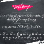 Malanya Font Poster 5