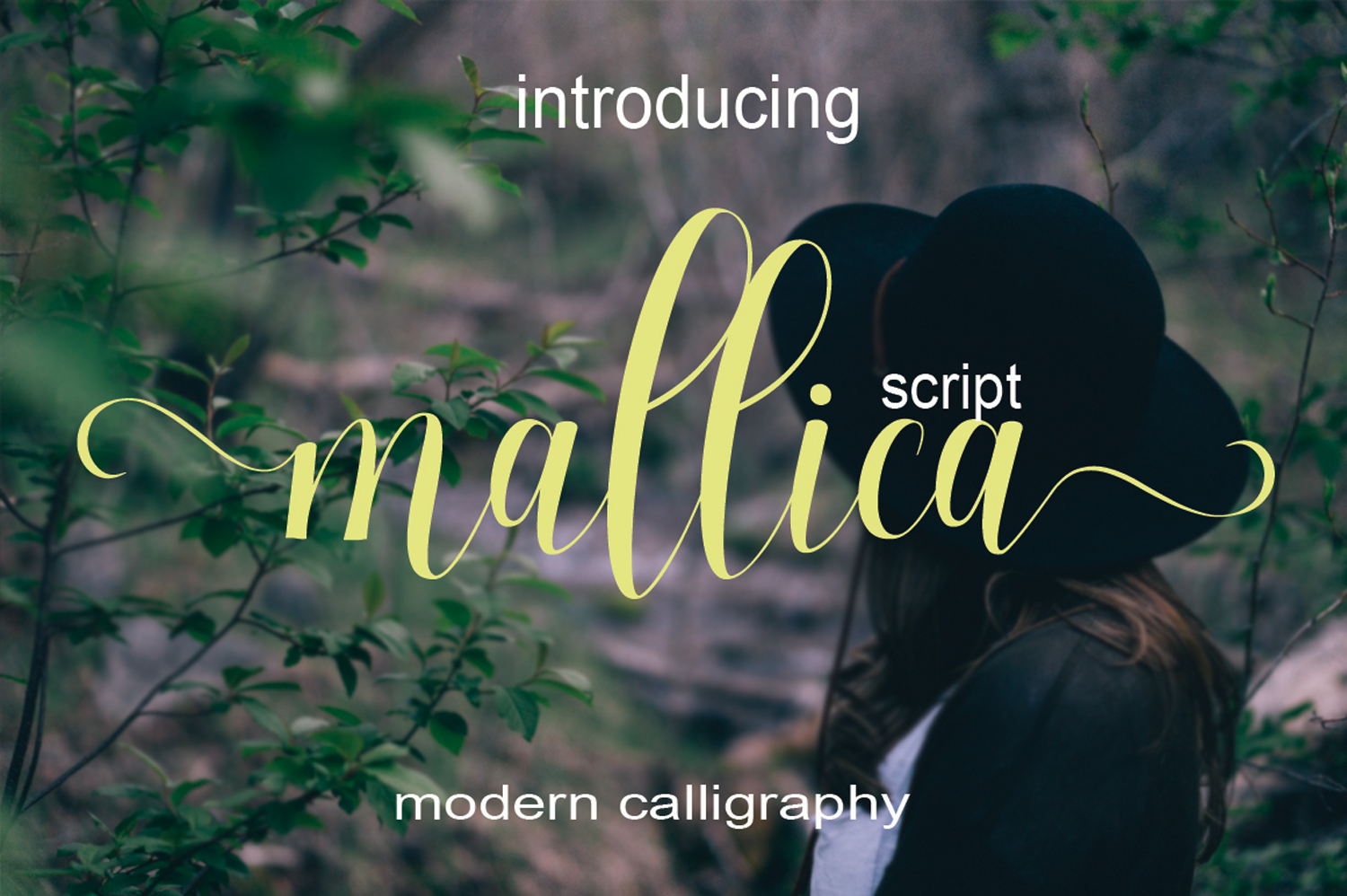 Mallica Font Poster 1