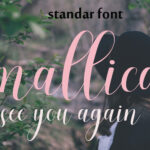 Mallica Font Poster 6