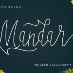 Mandar Font Poster 1