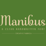 Manibus Font Poster 3