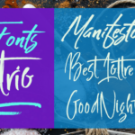 Manifesto Font Poster 2