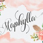 Maphylla Font Poster 1