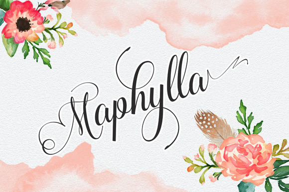 Maphylla Font Poster 1