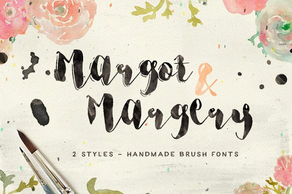 Margot & Margery Font Poster 1