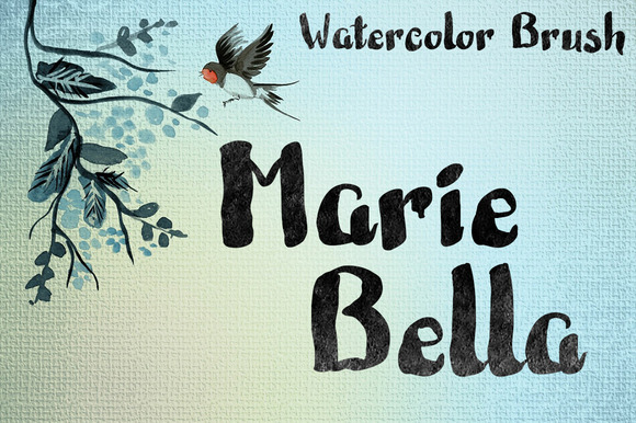Marie Bella Font Poster 1