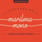 Marilena Mono Font Poster 1