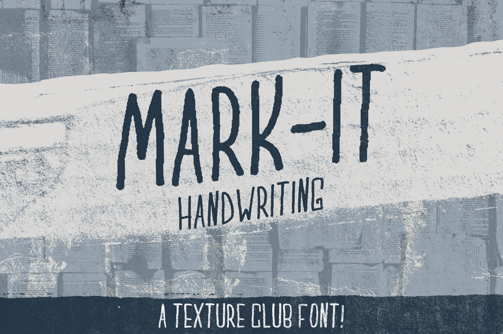 Mark-It Font Poster 1