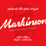 Markinson Font Poster 1