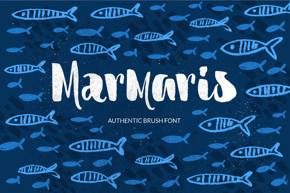 Marmaris Font Poster 1