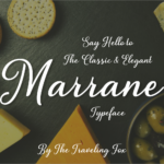 Marrane Font Poster 1