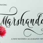 Marshanda Font Poster 1