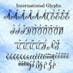 Marshanda Font Poster 8