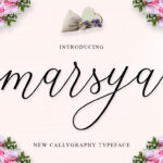 Marsya Font Poster 1