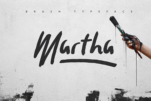 Martha Font Poster 1
