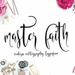 Master Faith Font Poster 1