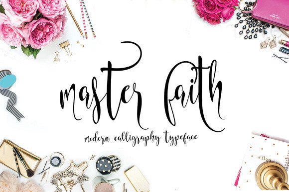 Master Faith Font Poster 1