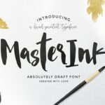 MasterInk Font Poster 1