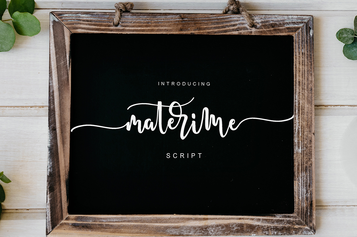 Materime Font