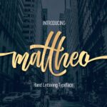 Mattheo Font Poster 1