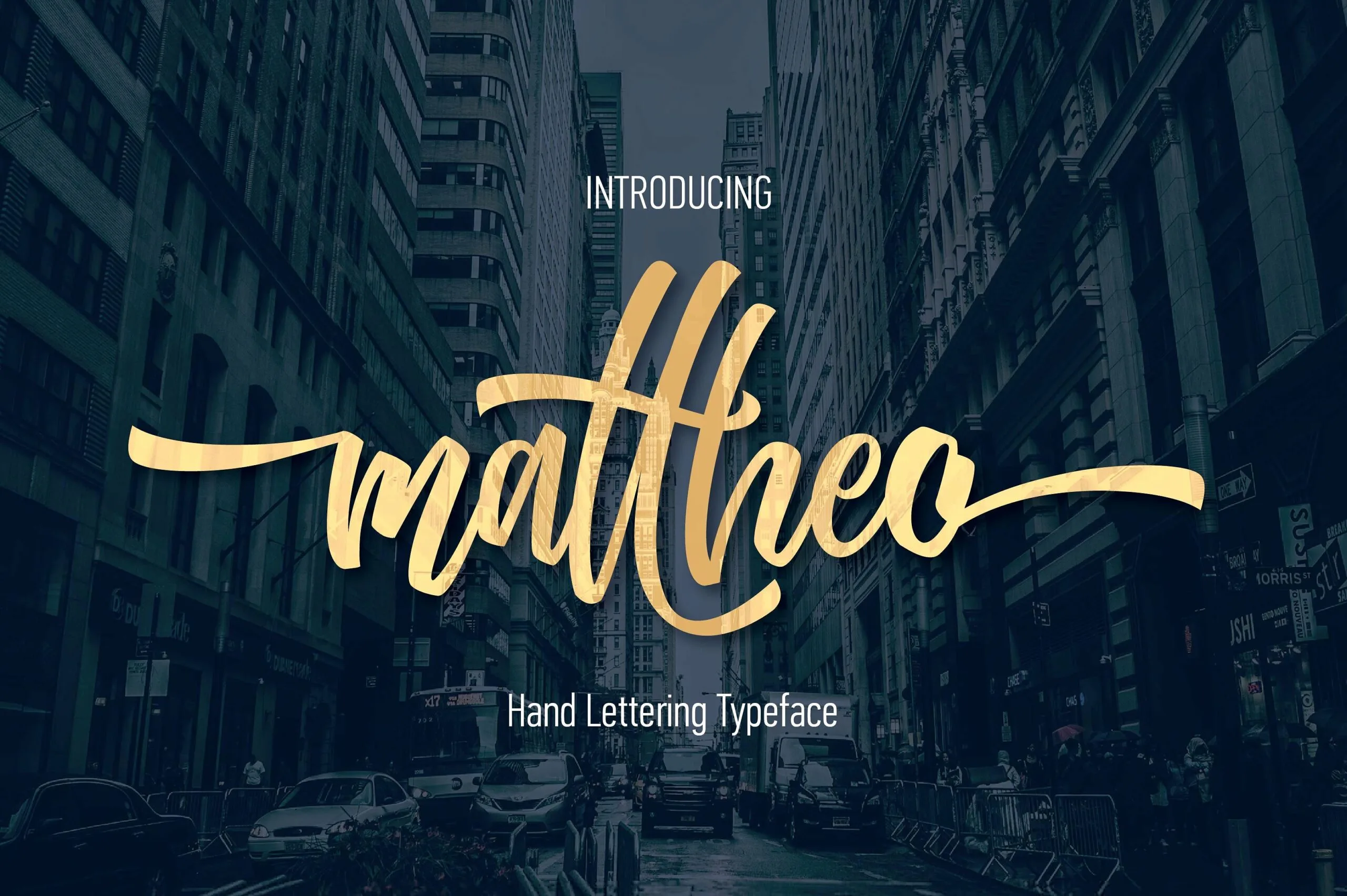 Mattheo Font Mattheo Font Poster 1