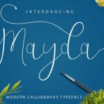 Mayda Font Poster 1