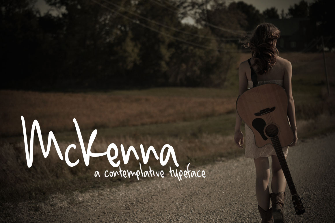 McKenna Font Poster 1