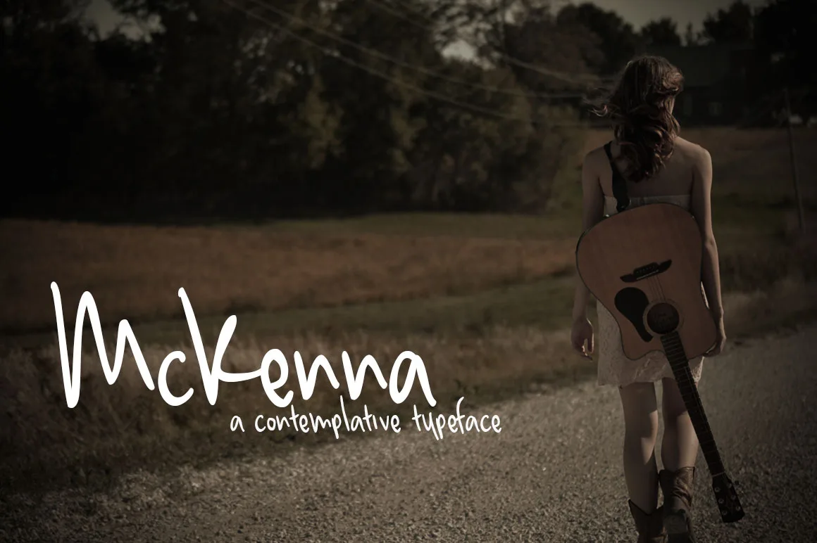 McKenna Font McKenna Font Poster 1