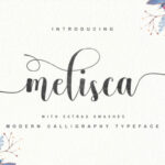 Melisca Font Poster 1