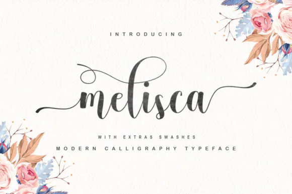 Melisca Font Melisca Font Poster 1