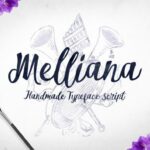 Melliana Font Poster 1