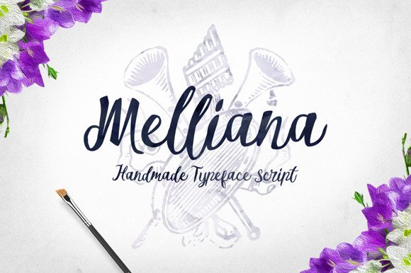 Melliana Font Poster 1