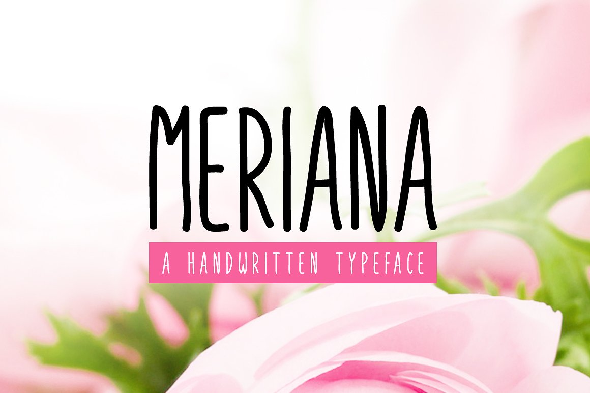 Meriana Font Poster 1