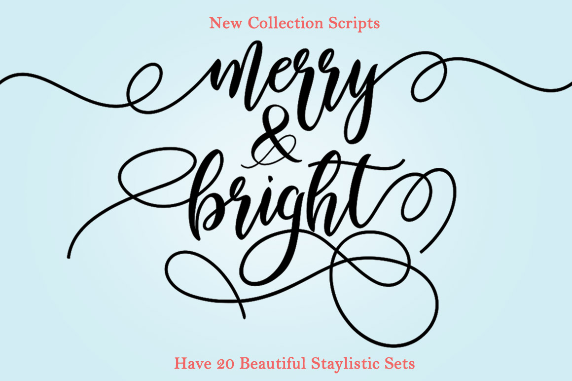 Merry & Bright Font