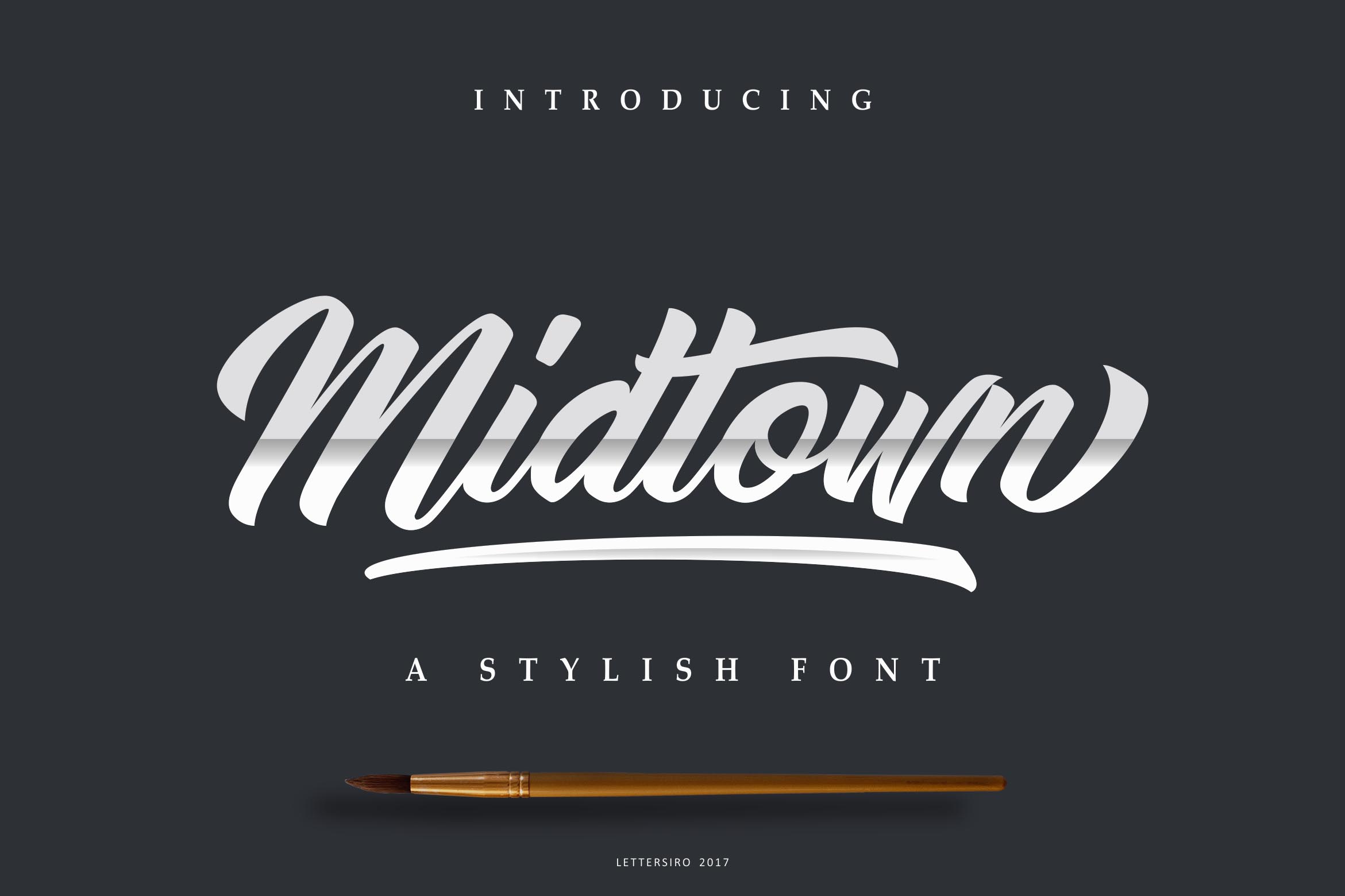 Midtown Script Font