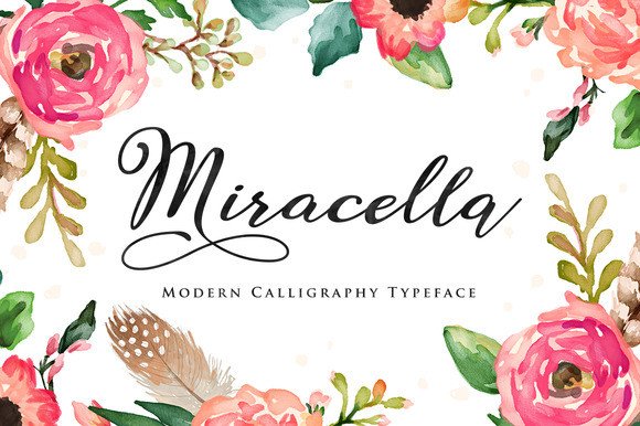 Miracella Font Poster 1