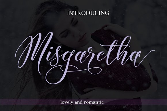 Misgaretha Font Poster 1