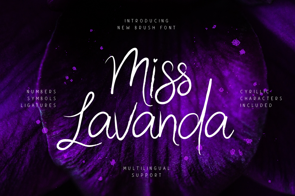 Miss Lavanda Font