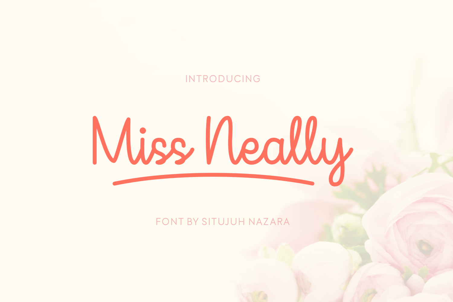 Miss Neally Font Poster 1