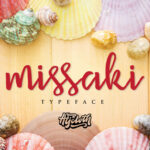 Missaki Font Poster 1