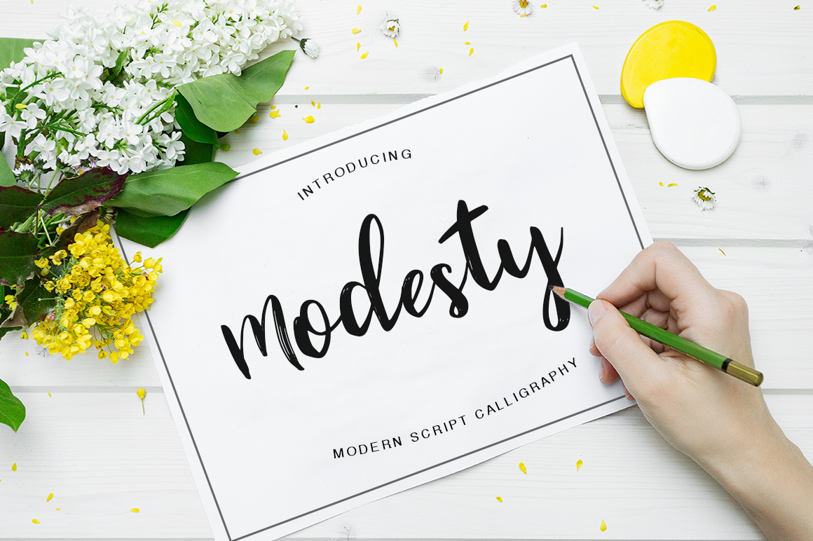 Modesty Font